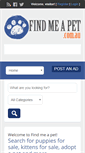 Mobile Screenshot of findmeapet.com.au
